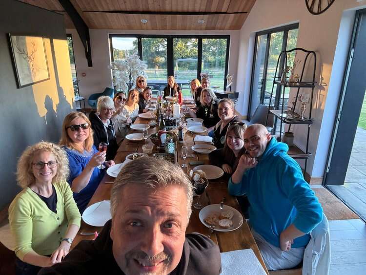 Getting away for a weekend of singing and connection